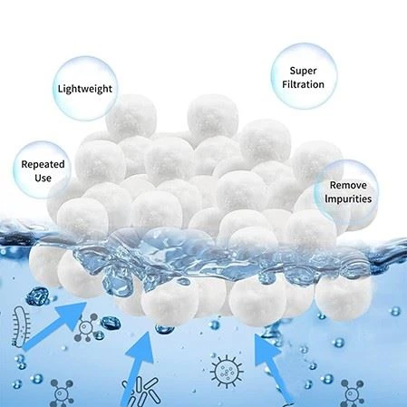 700g High-performance Fiber Ball For Various Water Treatment