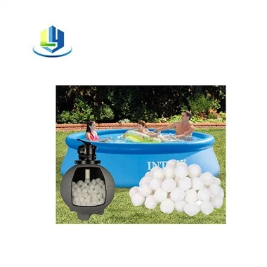700g vakuové balení Fiber Ball Filter Material