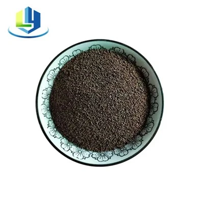 Vyrábí 82% MnO2 oxid manganatý zelený manganový písek pro odstranění železa