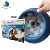 Filtrační médium pro bazénové bazény s vlákny Dodavatel Fibre Ball 700g Color Box