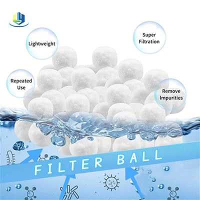 Bazénová koule pro čištění bazénových filtrů náhradní koule z polyesterových vláken