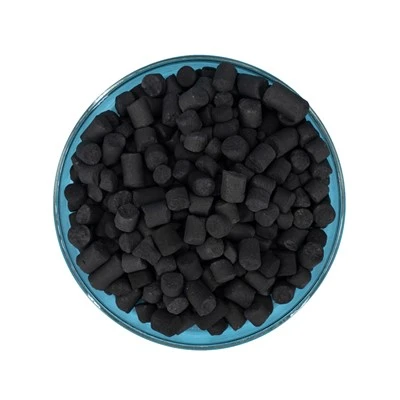 Objemový chemický vzorec hustota 4 mm 8 mm sloupcový aktivní uhlík pro čištění vody
